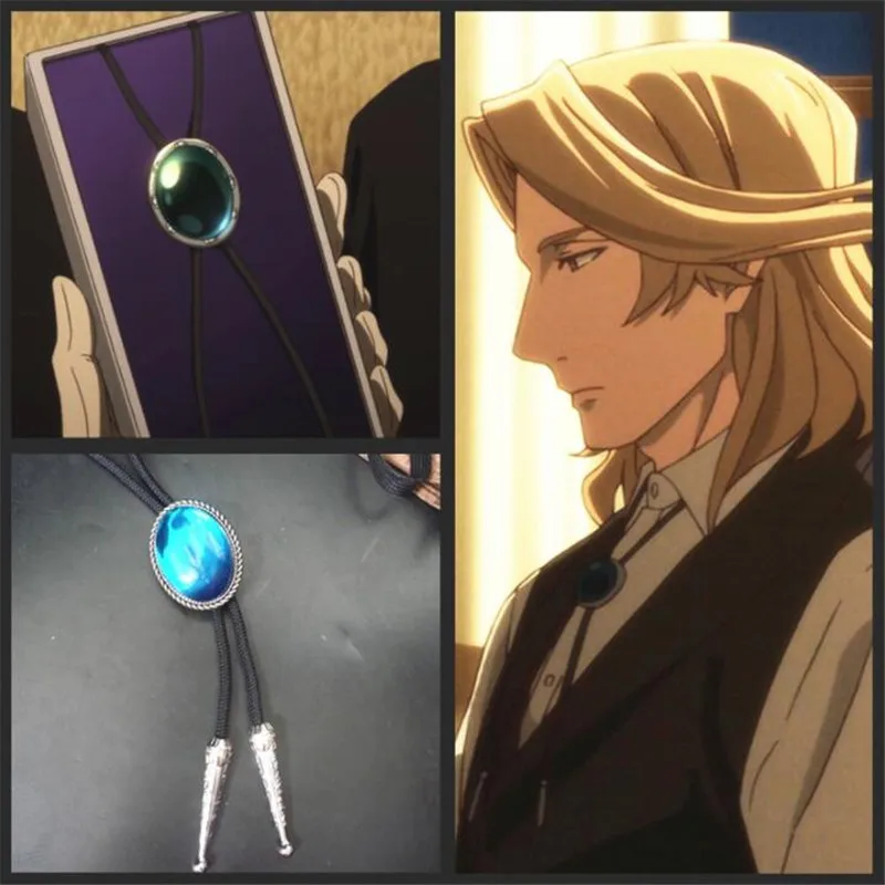 

Anime The Ancient Magus' Bride Elias Ainsworth Necklace Cosplay Costumes Props Badge Tie Necklace