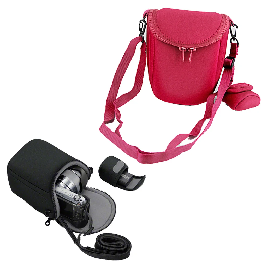 

BBF Waterproof Soft Camera Bag Case For Sony A5100 A5000 A6300 A6000 H400 H300 HX90 HX60 HX50 RX100 RX100M4 NEX3 NEX3N NEX5 NEX6