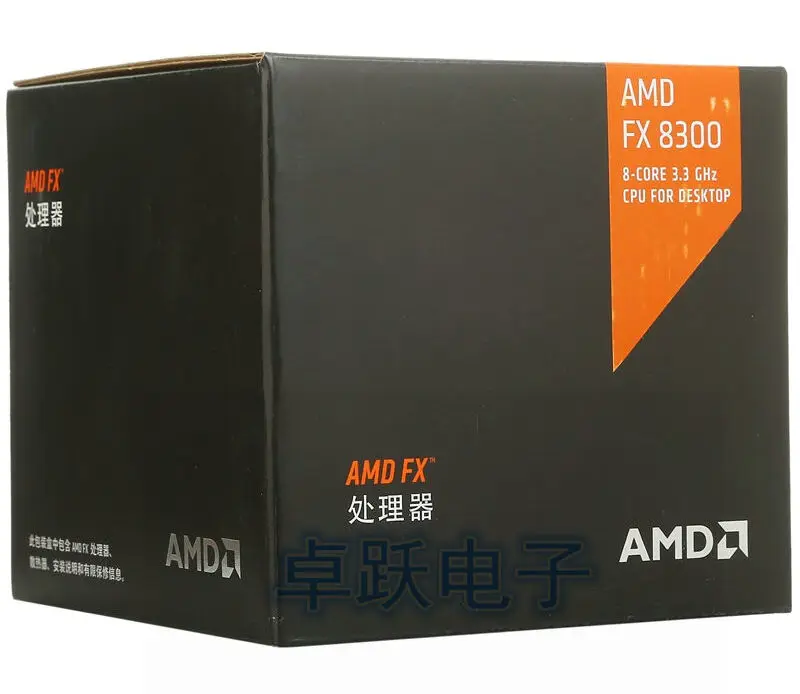 Процессор AMD FX 8300, процессор в штучной упаковке, Восьмиядерный процессор 3,3G/16 M/95 W, настольная розетка AM3+ FX-8300, новинка