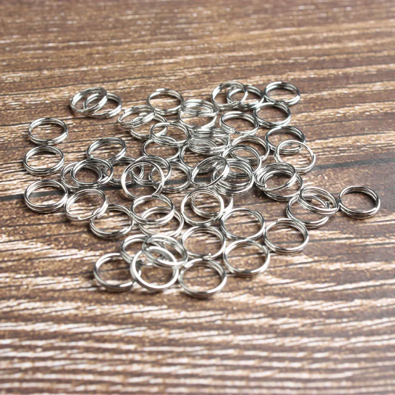

LingXiang 6mm7mm10mm 180pcs-75pcs Double ring The Circle DIY men and women bracelet necklace ankle and Accessories wholesale