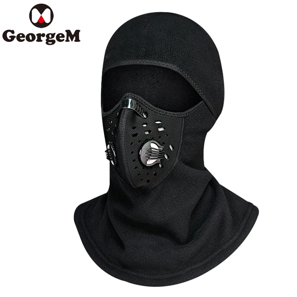 

Cycling Fleece Warm Training Mask Winter Bicycle Winter Balaclava Anti-dust Bike Thermal Balaclavas Scarf Windproof Ski Mask