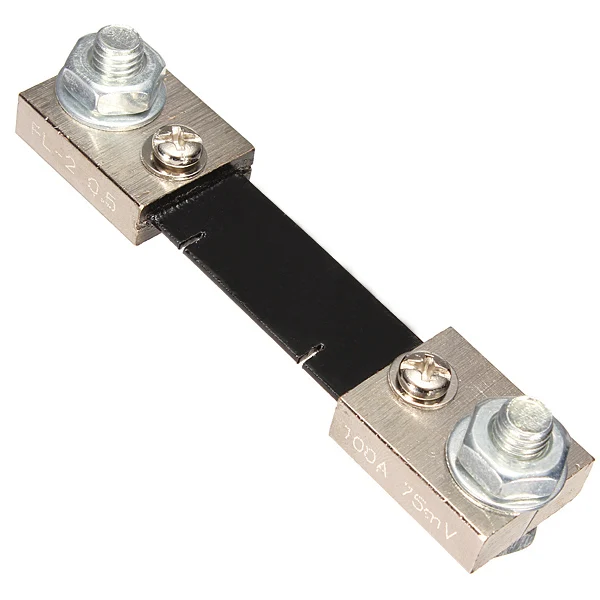 

100A 75mV FL-2 DC Current Shunt Resistor For Amp Ampere Panel Meter