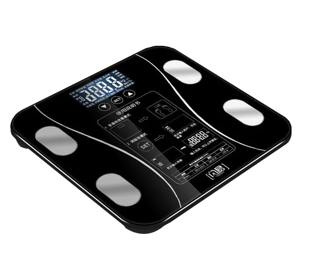 

S4 13 Body Index Electronic Smart Weighing Scales Bathroom Body Fat bmi Scale Digital Human Weight Mi Scales Floor lcd display