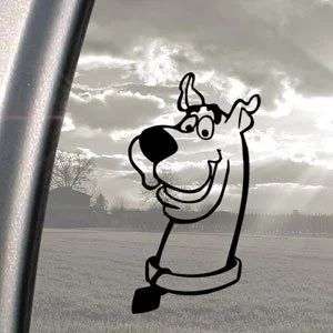 Для Scooby Doo черная наклейка для грузовика Бампер Окно виниловая Стайлинг