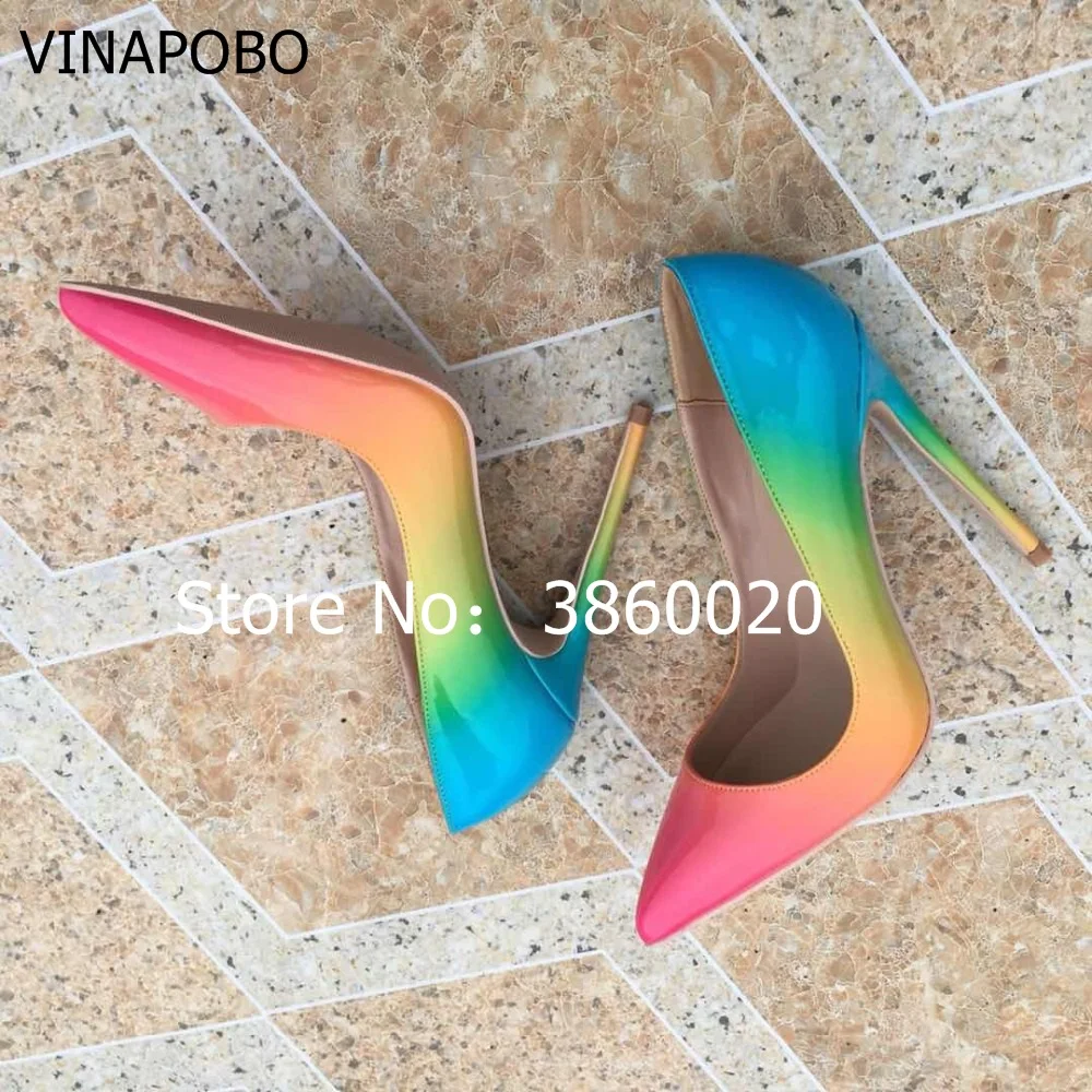 1Keshangjia-Fashion-Sexty-Stiletto-Pumps-2018-Rainbow-Shallow-Designer-Zapatos-Mujer-8cm-12cm-High-Heels (1)