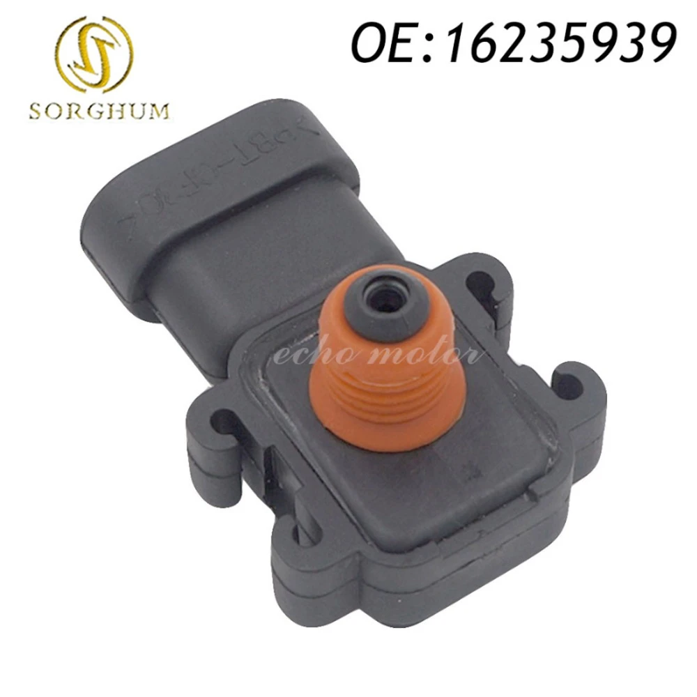Sourcing Map MAP Luftdrucksensor 16235939 - DC 12V Für GM & Opel Fahrzeuge