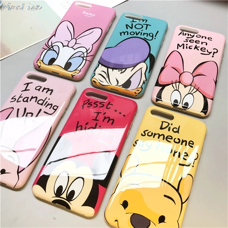 360 Full Cover Phone Case + Screen Protector for IPhone X 8 7 6 S 6S Plus for Iphone7 Iphonex Iphone8 Coque Cartoon TPU Cover