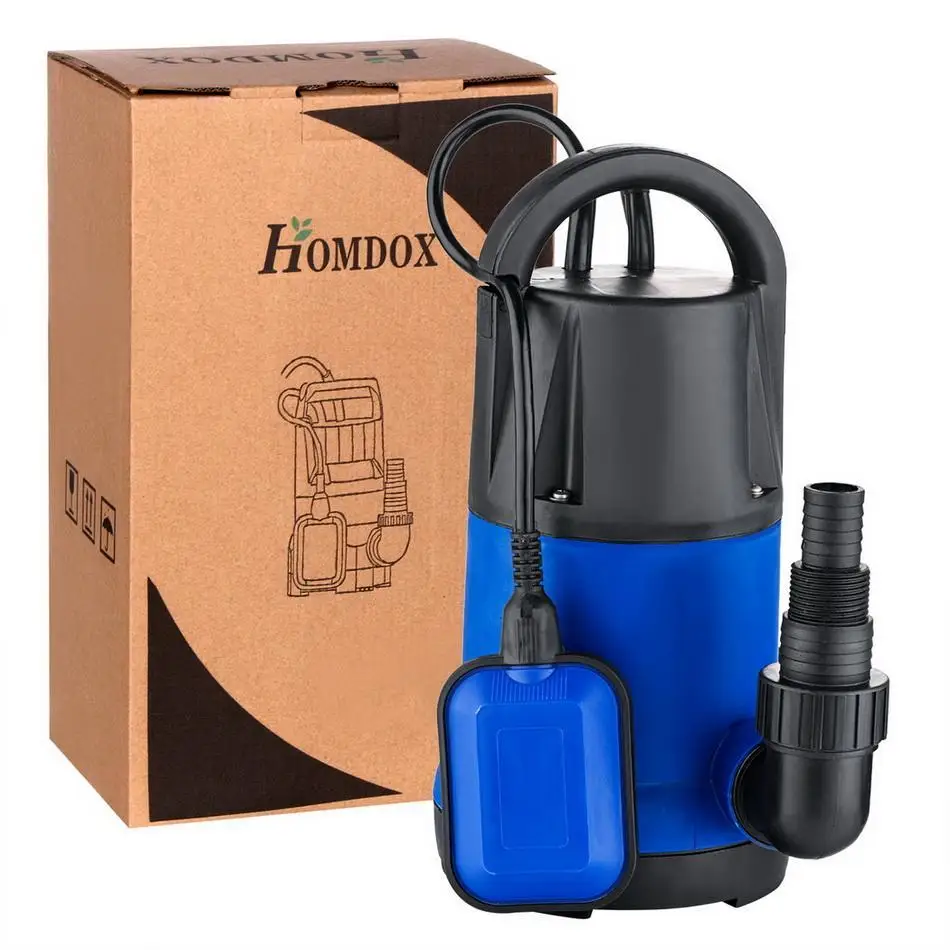 

Submersible Water Pump 1100W 3400GPH Clean Dirty Pool Flood Drain US Plug