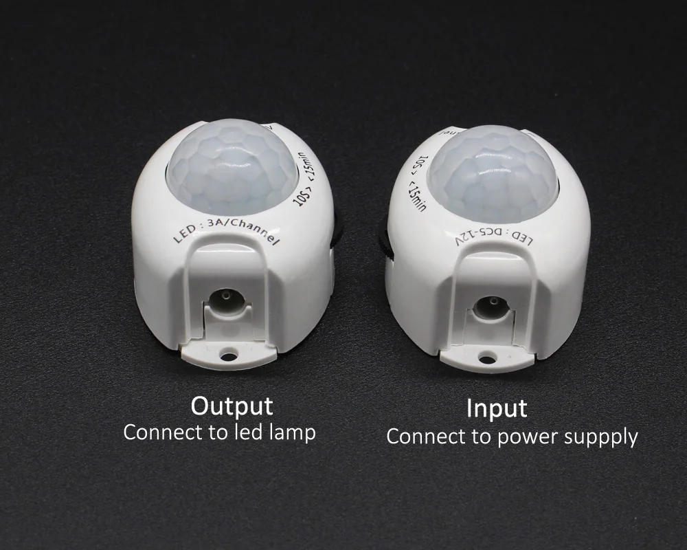 Grab Fast Motion Sensor Light Switch 5v 12v Dc Movement
