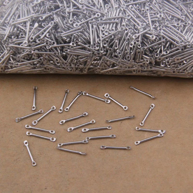 

200pcs Length 20mm Gold/Sliver color Small Connecting Rod for Jewelry Making