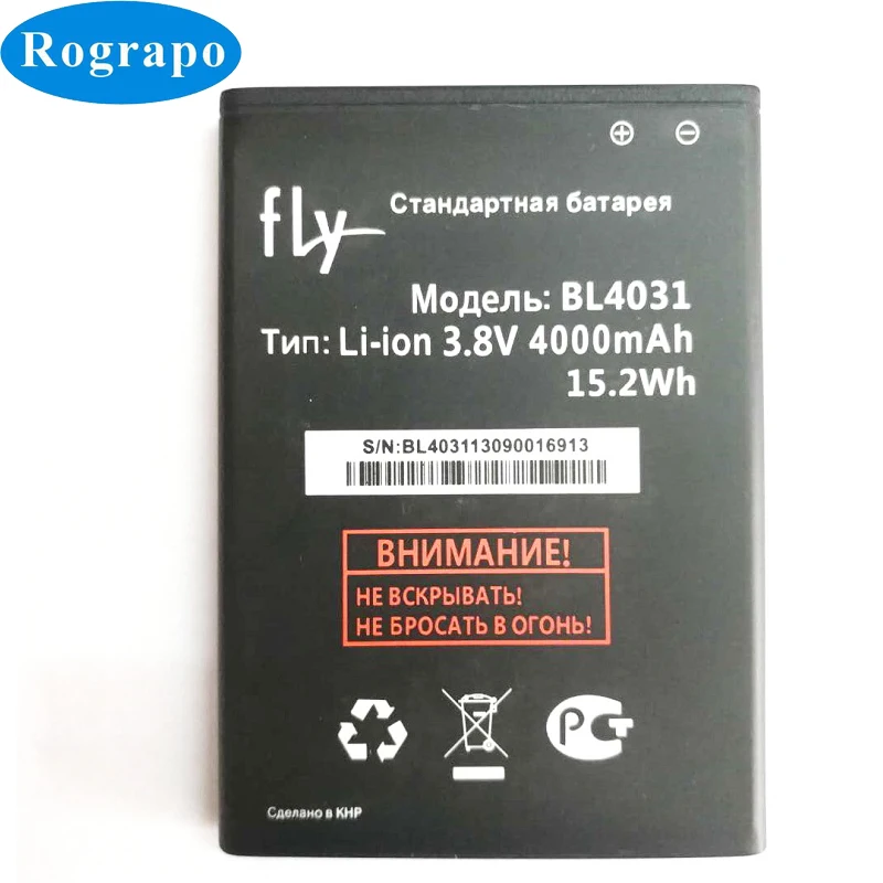 

3.8V 4000mAh BL4031 Replacement Battery For Fly IQ4403 Energie 3 / Evo Eenrgy 3 BL 4031 / Gionee BL-G040 Cell Phone Batteries