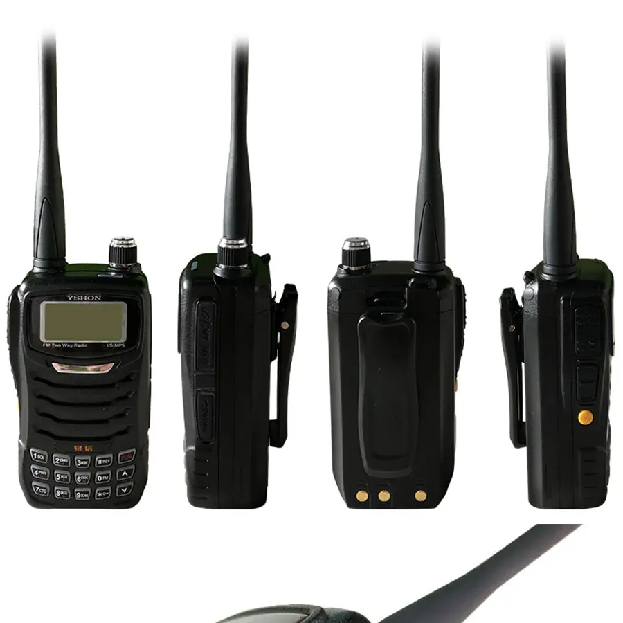 YI XIN LS-MP5 двухдиапазонный VHF/UHF MP3 Особенности SD карты рации ручной Портативный трансивер двухстороннее радио