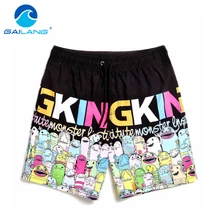Gailang Брендовые мужские пляжные шорты быстросохнущие мужские купальные костюмы пляжные шорты мужские Спортивные Шорты повседневные Sunga бермуды Masculina