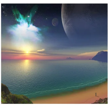 

5D Diy Diamond Painting Lake Moon Cross Stitch Round Diamond Mosaic Craft Full Diamond Embroidery Needlework Home Paintings