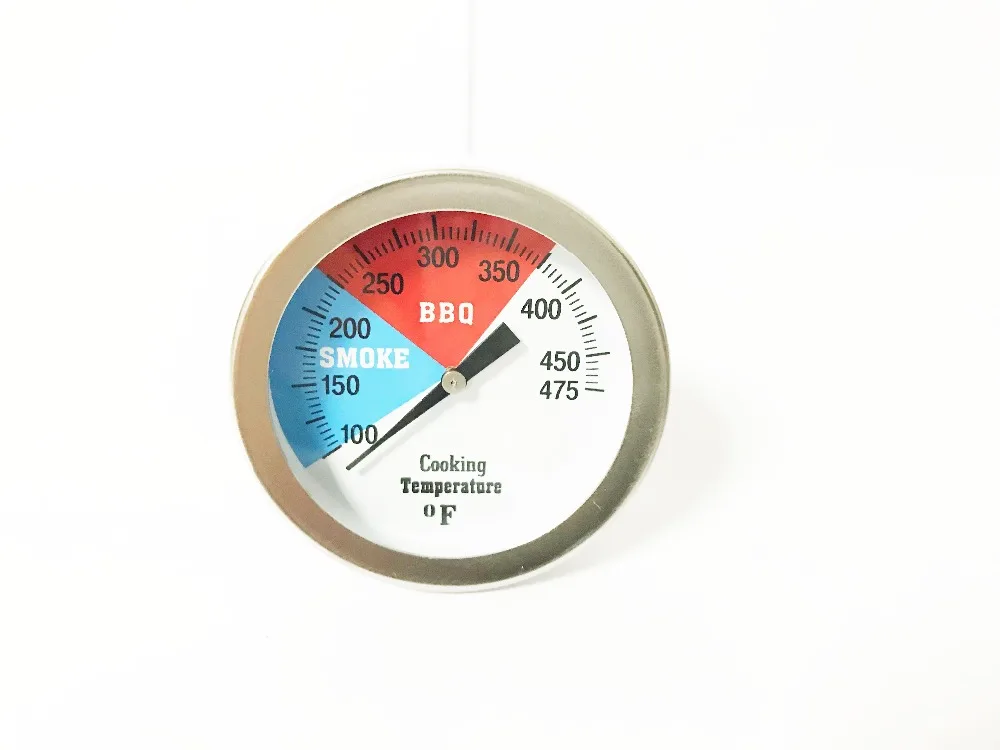 

Accurate grill thermometer, install into grill, easy to read