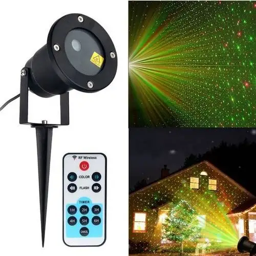 

Laser Projector Show Light Outdoor LED Stage Spotlight Christmas Sky Laser Lamp