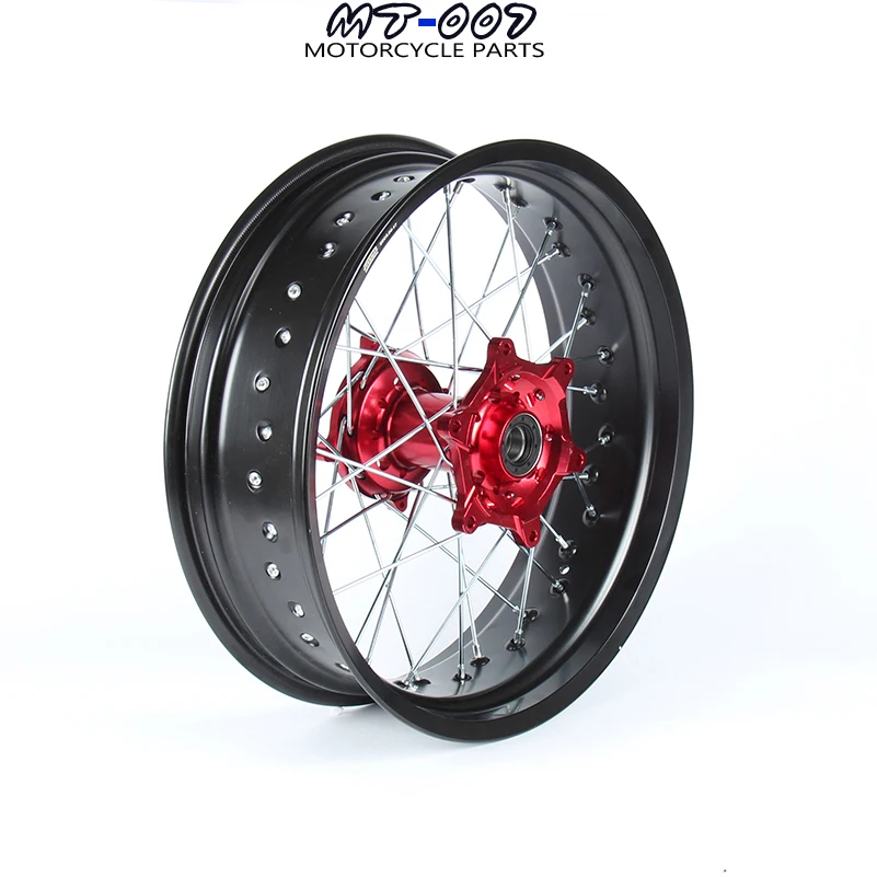 5 0*17 &quotсупер мото задние колеса диски Набор для HONDA CRF250R 2004 2013 CRF450R 2002 2012 2011 2010 2009 2008