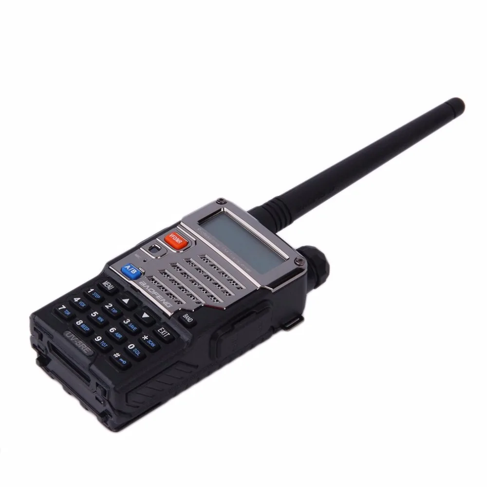 Baofeng UV-5RE рация UV5R обновленная версия двухдиапазонный радиоприемник 5 Вт 128CH FM VOX DTMF двухстороннее радио UV5RE адаптер США