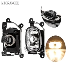Anteriore Della Luce di Nebbia Lampada Della Nebbia DRL Per Mitsubishi Outlander 2003 2004 2005 2006 2007 Della Luce di Nebbia Lampadina alogena lampada paraurti trasporto libero