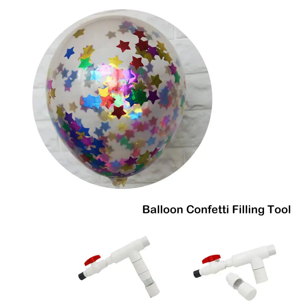 Конфетти для воздушного шара инструмент для наполнения наполнен золотыми блестками внутри латексные инструменты для воздушных шаров Аксессуары для воздушных шаров