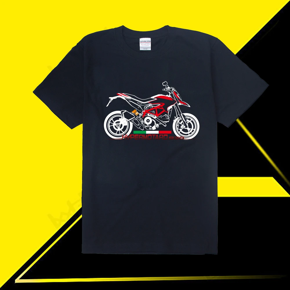 KODASKIN мотоциклетный стиль 100% хлопок для DUCATI HYPERMOTARD 939 Повседневная футболка с