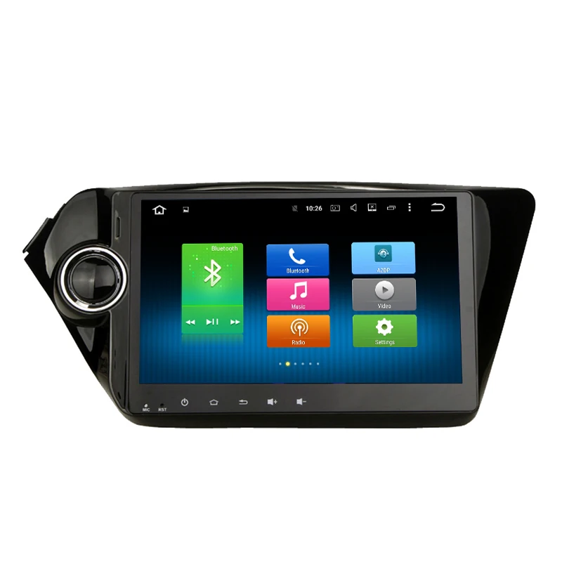 Discount PX5 Android 8.0 car radio gps for kia Rio K2 with Octa core 4G RAM 32G ROM wifi 4g usb Auto Stereo Multimed 2
