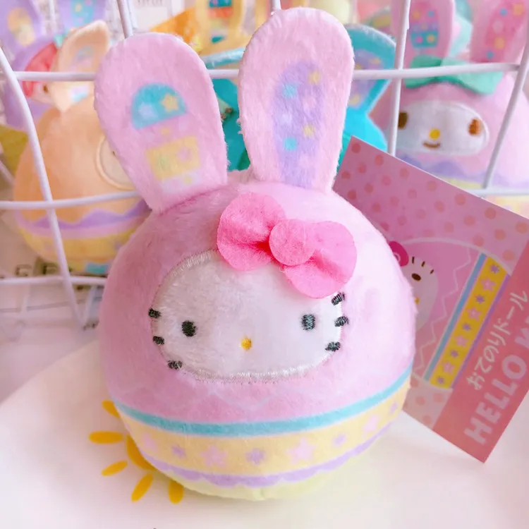 Мультфильм рисунок «Hello Kitty» с рисунками из мультфильма «My Melody Cinnamoroll Собака пудинг собака персонажи Little Twin Stars ленивое яйцо сумка для ключей Подвеска для детей Подарки