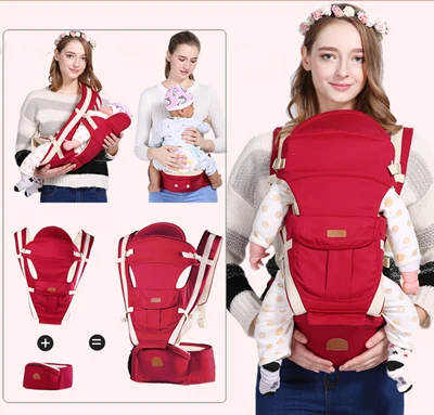 Эргономичный Baby Carrier дышащий Фронтальная для младенцев детский слинг рюкзак кенгуру слинг для новорожденных Для детей отличное качество