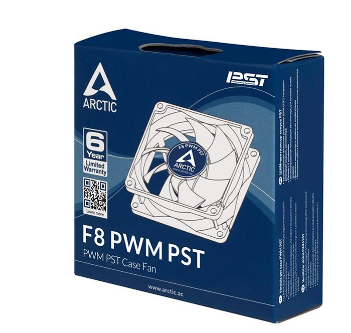 ARCTICF8 PWM PST, ARCTIC cpu Радиатор/чехол для компьютера 8 см вентилятор 4pin PMW контроль температуры/4pin Регулировка 80 мм вентилятор водяного охлаждения