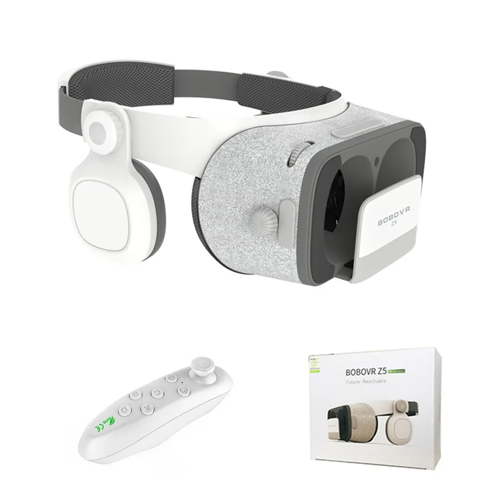 Better than BOBOVR Z4 BOBO VR Z5 120 FOV 3D Cardboard Helmet Virtual Reality Glasses Headset