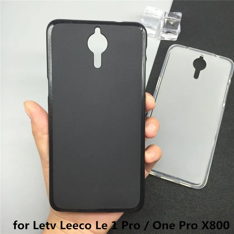 

Soft Silicone Phone Cases for Letv Leeco Le 1 Pro / One Pro X800 5.5 inch Original TPU Back Cover Pudding Case Capa Fundas Black