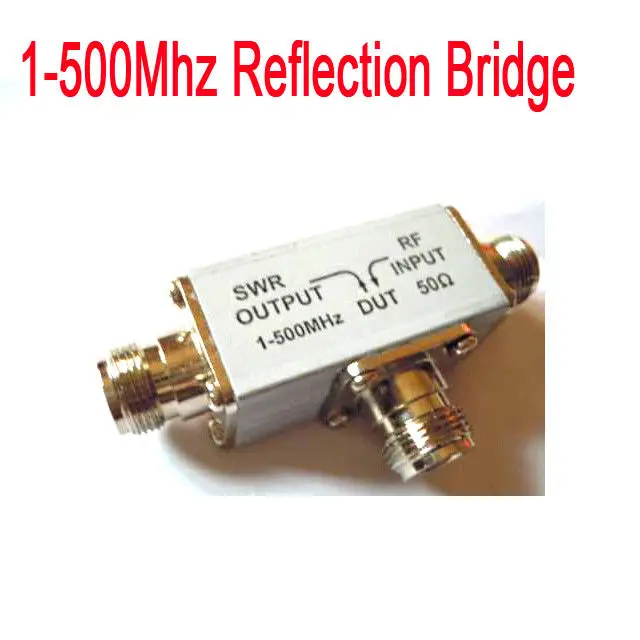 

1-500MHz reflection Bridge Standing VSWR Wave/SWR /RF/ Directional sensor for Antenna RF network measurement debugging