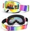 Детские лыжные очки с двойными линзами, антизапотевающие, UV400, для занятий спортом на открытом воздухе, катания на лыжах, для детей, для снега, сноуборда, защитные очки ► Фото 2/6