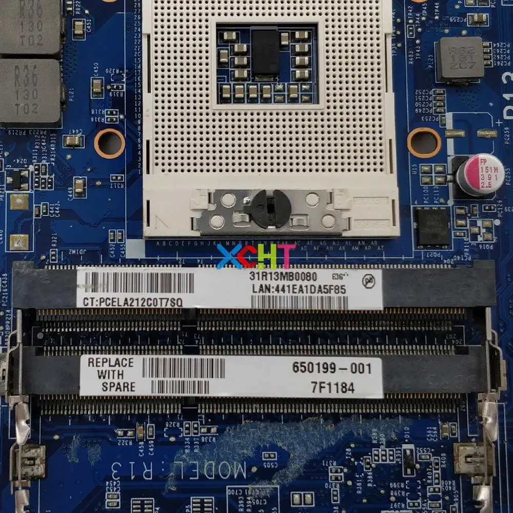 650199-001 DA0R13MB6E1 REV: E w 216-0809024 GPU для hp Pavilion G4 G6 G7 серии ноутбук ПК материнская плата для ноутбука материнская плата
