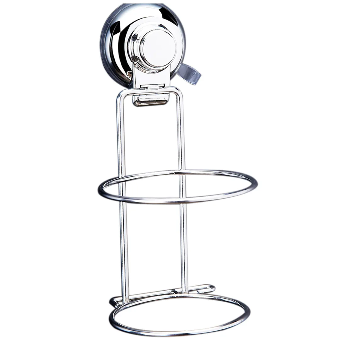 

Hair Dryer Rack Stainless Steel Hook Holder Wall-Mount Vacuum Suction Sucker US