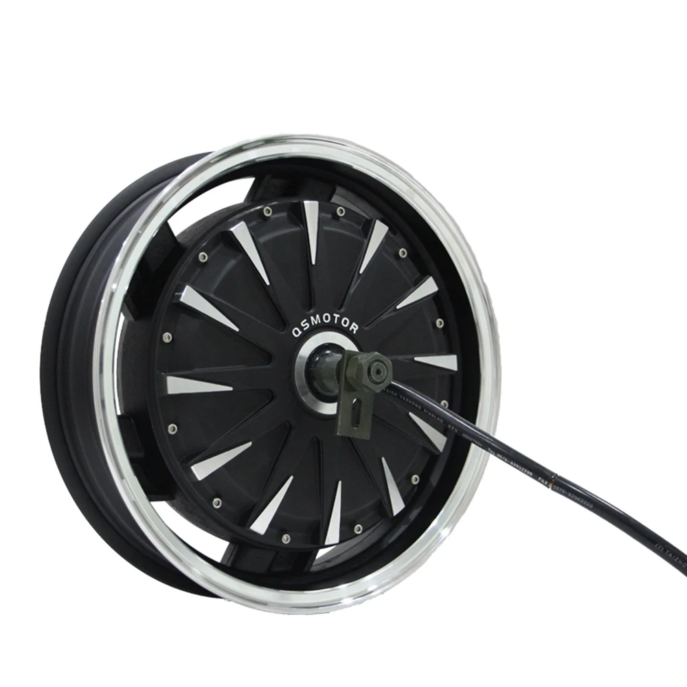 US $334.00 QS 14inch DC Electric 3000W 260 40h V4 Electric BLDC Wheel Hub Motor