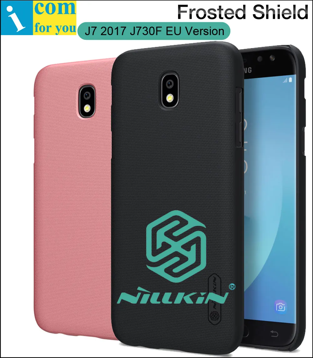 Nillkin Frosted Cover Case For Samsung Galaxy J7 2017 J730F Back Hard Plastic Protective Shell Shield
