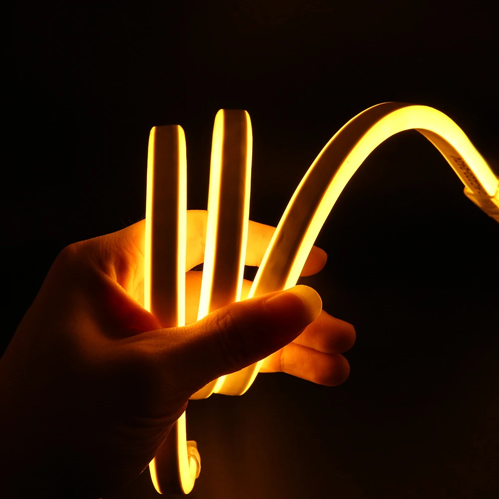 

5M 10M IP68 Waterproof 220V 2835 Neon LED Strip Light 120led/M Flexible LED Rope with EU Plug LED Sign Board Tube Rope String