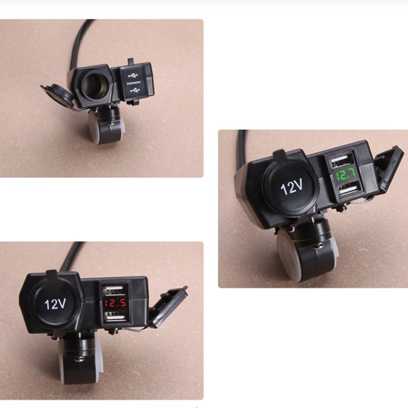  Universal Adapter Bike Griff Elektrische Motorrad Wasserdichte USB Ladegerät Port Power Adapter für