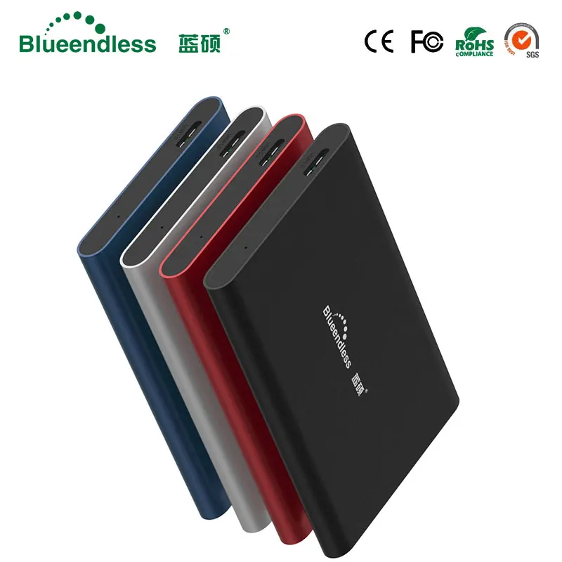 Blueendless портативный внешний жесткий диск 1 ТБ высокая скорость 2 5 &quotHDD USB 3 0