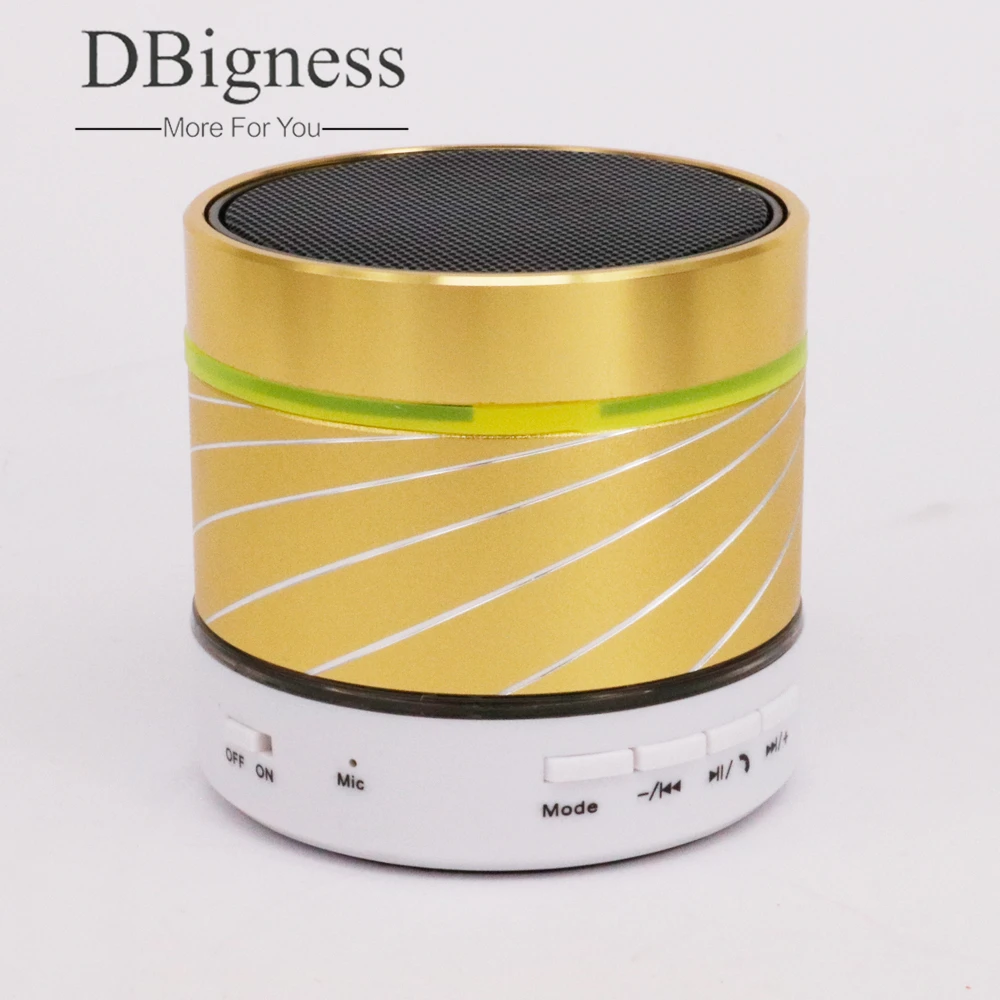 Dbigness Портативный беспроводной Bluetooth динамик аудио звук с FM радио Поддержка TF