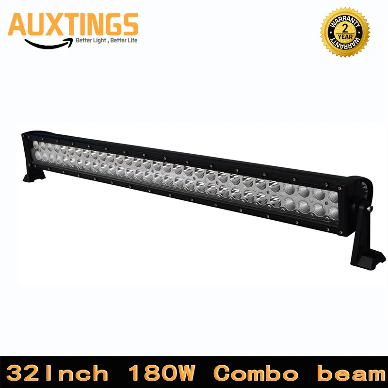 RUSSIA FREE Taxes 32&quotINCH 180watt combo led light bar car with wiring dual rows 4X4 offroad for crane 180W | Автомобили и