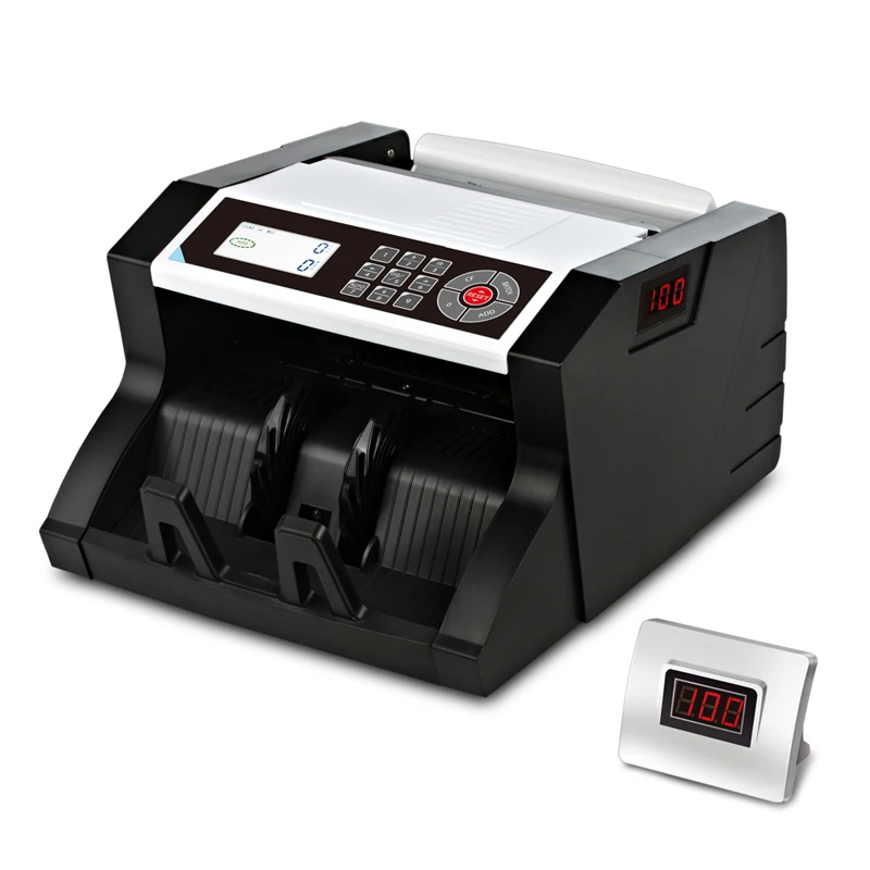 Balcão com uv + mg + mt + ir + dd Display para Multi-moeda Contador de Dinheiro Máquina de Contagem de Dinheiro Novo Design Bill Detecção Duplo