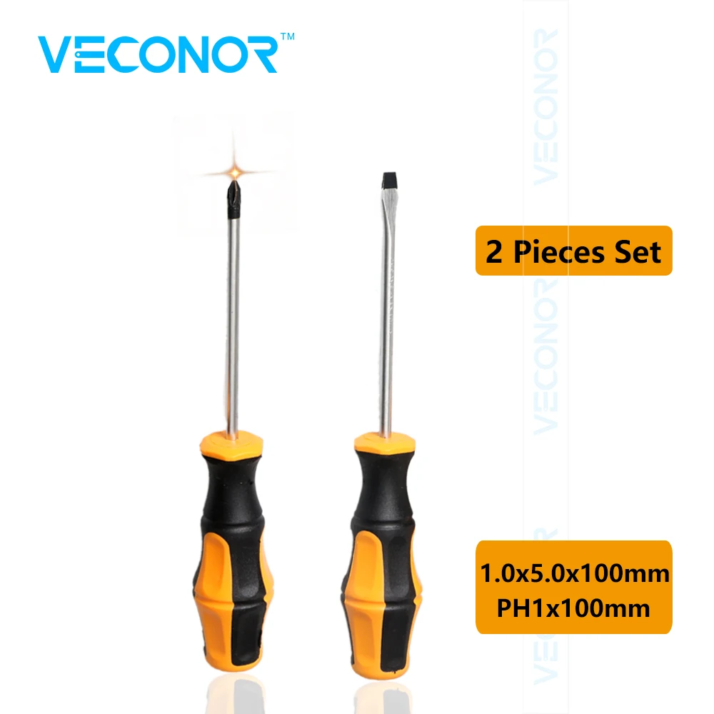 2PCS Precision Screwdriver Set Slotted Phillips Repair Hand