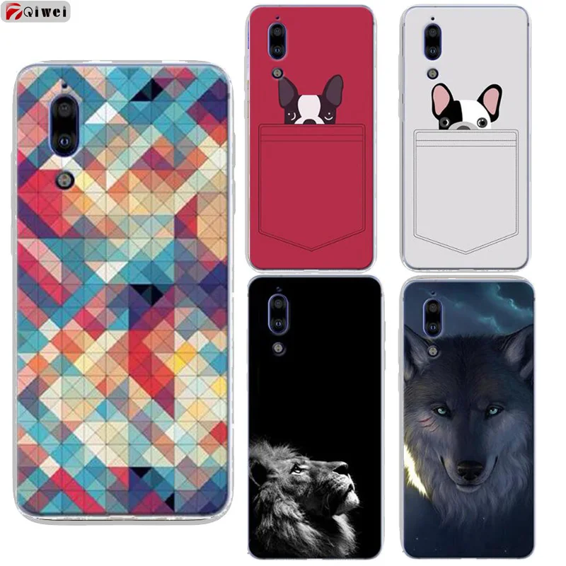 

Soft Silicone TPU Case For Sharp Aquos S2 Case Print Cat Wolf Animal Patterned Phone Back Shell For Sharp Aquos S2 Cover FS8010