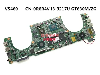 

CN-0R6R4V R6R4V FOR Dell Vostro 5460 Laptop Motherboard DA0JW8MB6F0 REV:F I3-3217U GT630M 2G mainboard notbook pc