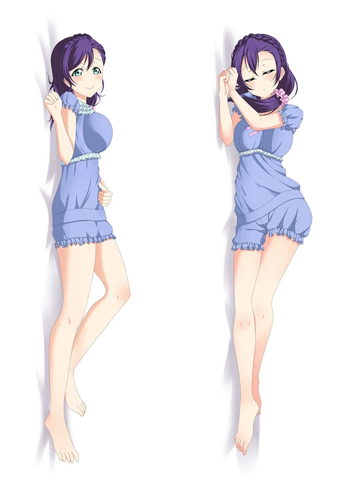 

Cute Japanese Anime Love Live Sunshine Toujou Nozomi Hugging Body Pillow Cover Cases Dakimakura