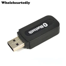 USB Bluetooth Музыка Аудио приемник адаптер 3,5 мм беспроводной стерео аудиоприемник для динамик для iPhone 4/5/5S/6 Plus для samsung