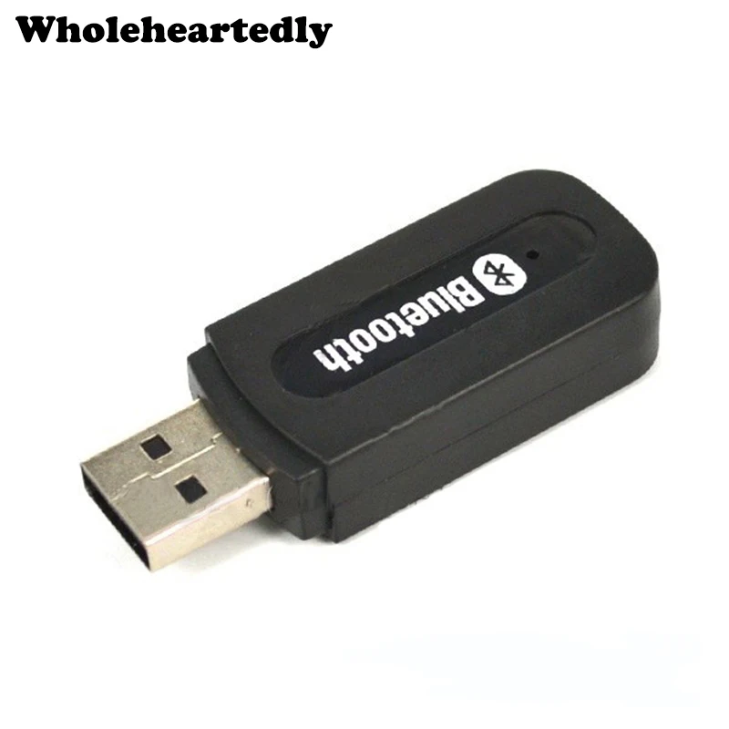 

USB Bluetooth Music Audio Receiver Adapter 3.5mm Wireless Stereo Audio Receiver For Speaker For iPhone 4/5/5S/6 Plus For Samsung