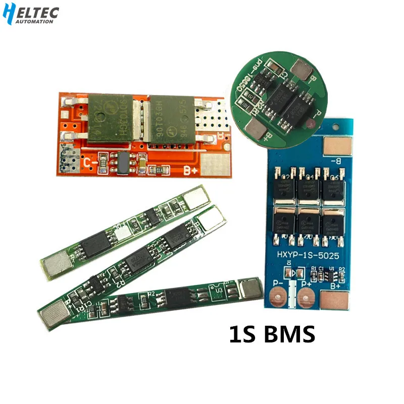 1S 3.7V 4.2V 10A Li-Ion Batería De Litio Protección PCB Board BMS 